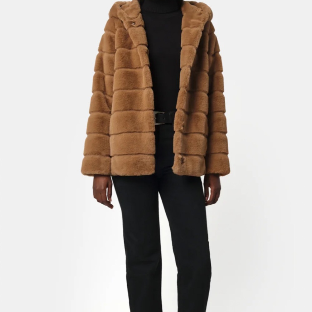 BRAND NEW Apparis Brown Teddy Jacket